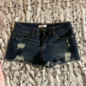 Jean shorts